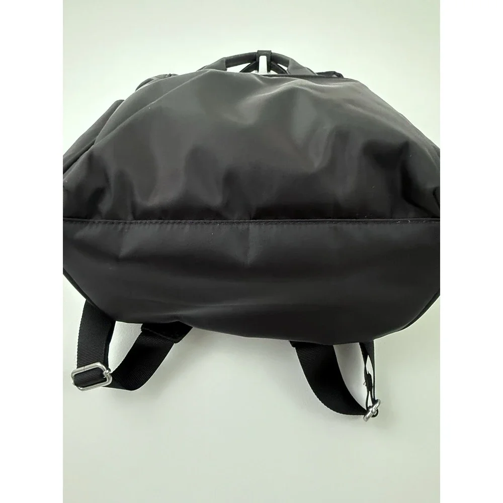 BAGGALLINI Soho Backpack Black Travel Work School Water Resistant Laptop Mint!